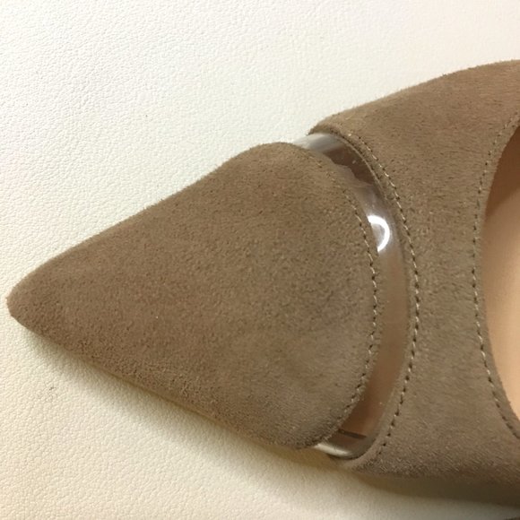 STUART WEITZMAN Suede with transparent detail pumps - Picture 5 of 14